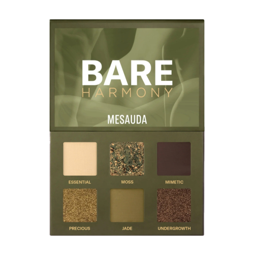 Mesauda - Lidschattenpalette Bare Harmony 3.0 - 205: Hidden Green