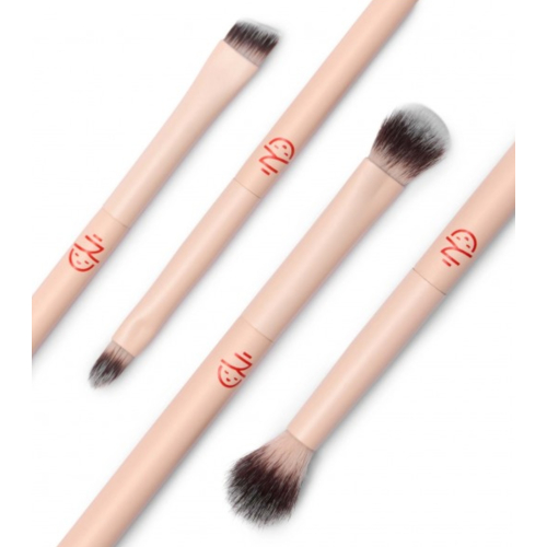 Miin Cosmetics - Set mit 4 Augenpinseln