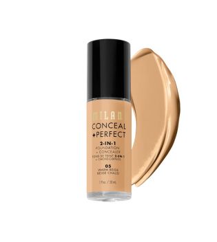 Milani - Foundation Conceal+Perfect 2-in-1 - 05: Warm Beige