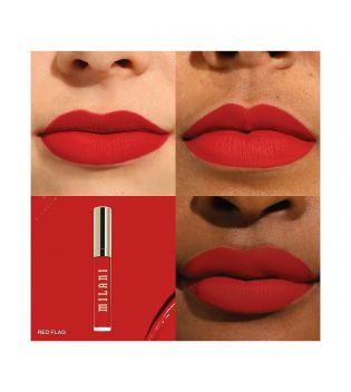 Milani – Matter flüssiger Lippenstift Stay Put Longwear Liquid Lip - 210: Red Flag