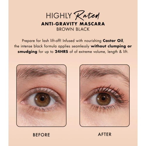 Milani – Mascara Highly Rated Anti Gravity - 110: Brown Black