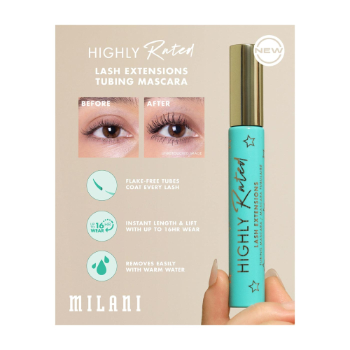 Milani – Mascara Highly Rated Lash Extensions - 110: Black