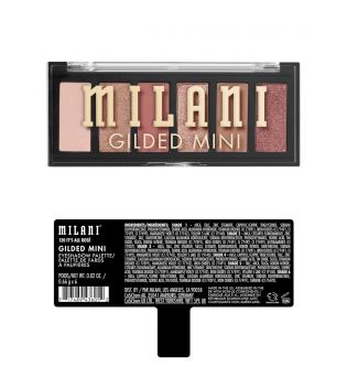 Milani – Lidschatten-Palette Gilded Mini - 120: It's All Rose