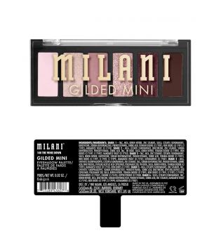 Milani – Lidschatten-Palette Gilded Mini - 140: The Wine Down