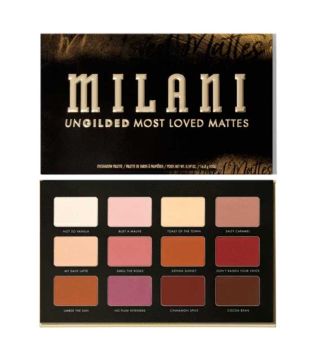 Milani - Lidschatten-Palette Ungilded Most Loved Mattes