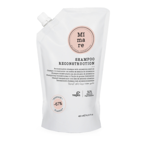 Mimare - Rekonstruierendes Shampoo mit Abyssinica-Samenöl - 480ml