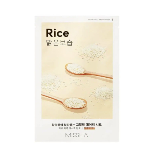 Missha - Airy Fit Sheet Mask - Rice