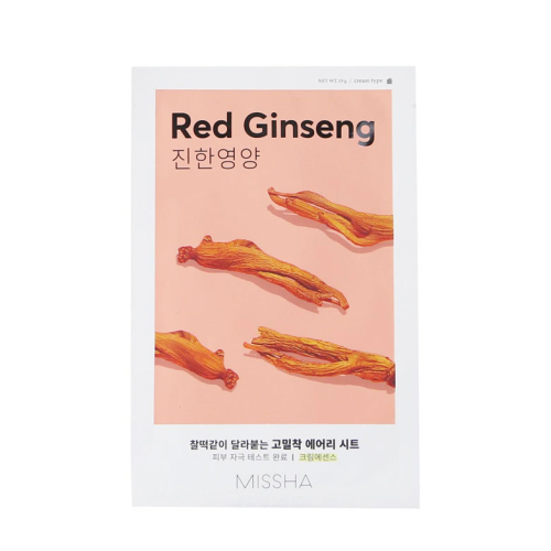 Missha - Airy Fit Sheet Mask - Red Ginseg