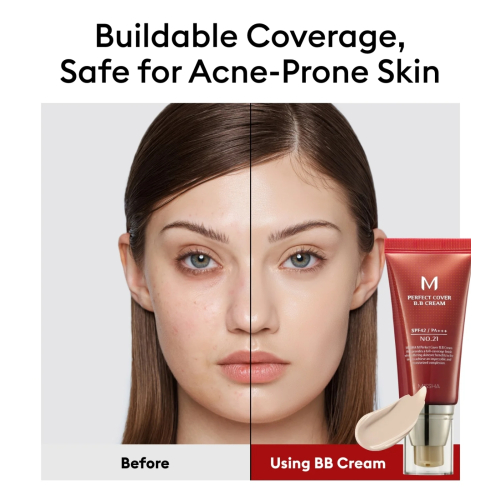 Missha - Perfect Cover BB Cream SPF 42 (50ml) - 21