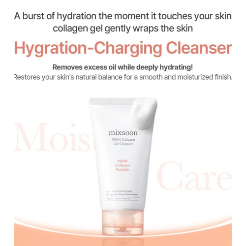 Mixsoon - *PDRN Collagen* - Gesichtsreinigungs-Gel