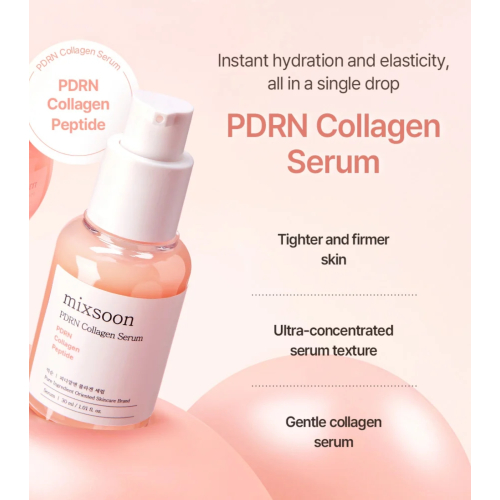 Mixsoon - *PDRN Collagen* - Feuchtigkeitsspendendes und straffendes Serum