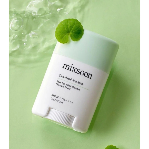 Mixsoon - Sonnenschutz für das Gesicht im Stick Cica Hyal SPF50+ PA++++