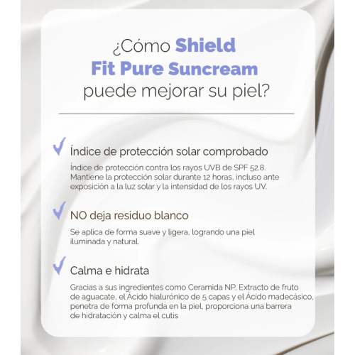 Mixsoon - Sonnenschutz für das Gesicht Shield Fit SPF50+ PA++++