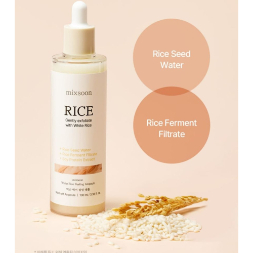 Mixsoon - Feuchtigkeitsspendendes und exfolierendes Serum White Rice