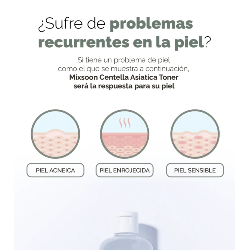 Mixsoon - Beruhigendes Gesichtswasser mit Centella Asiatica - 300 ml