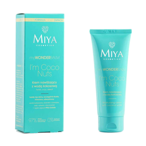 Miya Cosmetics - Feuchtigkeitsspendende Gesichtscreme MyWONDERBALM - I’m Coco Nuts