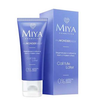 Miya Cosmetics - Feuchtigkeitsspendende und pflegende Gesichtscreme MyWONDERBALM - Call Me Later