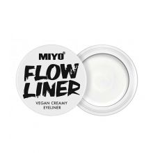 Miyo - Flow Liner Cream Eyeliner - 02: Weiße Fahne