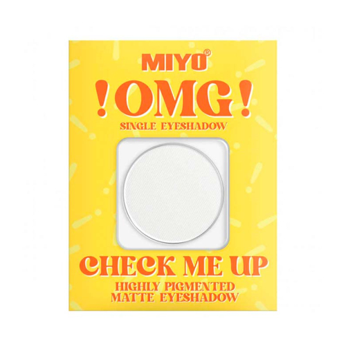 Miyo – *OMG!* – Check Me Up Matter Lidschatten – 01: Kokain