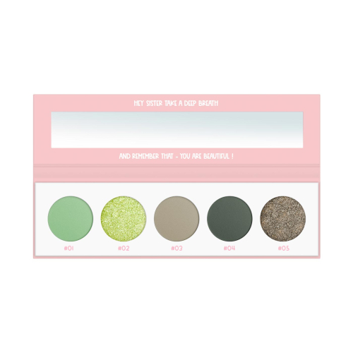 Miyo – Lidschatten-Palette Five Points - 36: Pistachio Gelato