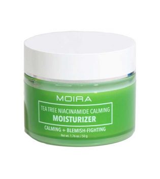 Moira – Beruhigende und Anti-Unreinheiten-Creme Moisturizer – Niacinamid und Teebaum