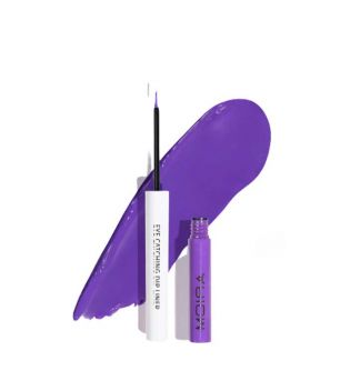 Moira – Eyeliner waterproof Eye catching Dip Liner - 05: Purple