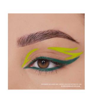 Moira – Wasserfester Eyeliner Eye catching Dip Liner - 08: Lime