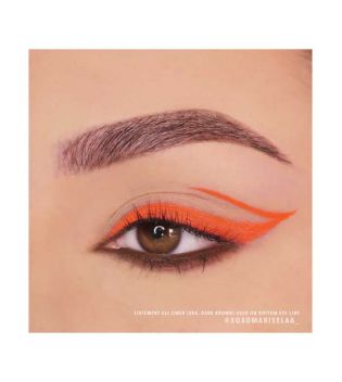 Moira – Wasserfester Eyeliner Eye catching Dip Liner - 14: Orange
