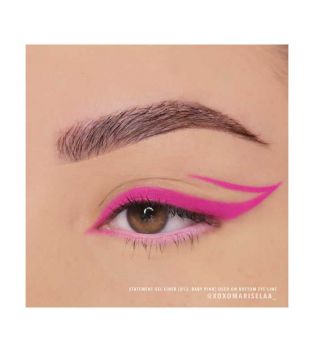 Moira – Wasserfester Eyeliner Eye catching Dip Liner - 17: Hot Pink