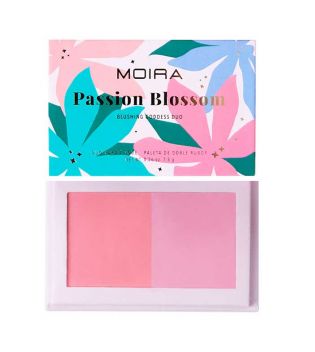 Moira – Powder Blush Duo Blushing Goddess – Passion Blossom