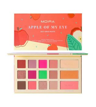 Moira - *Juicy Series* – Gepresste Pigmentpalette Apple of My Eye