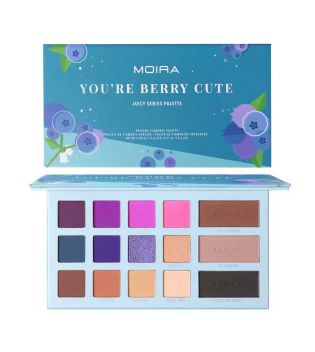 Moira - *Juicy Series* - Gepresste Pigmentpalette You're Berry Cute
