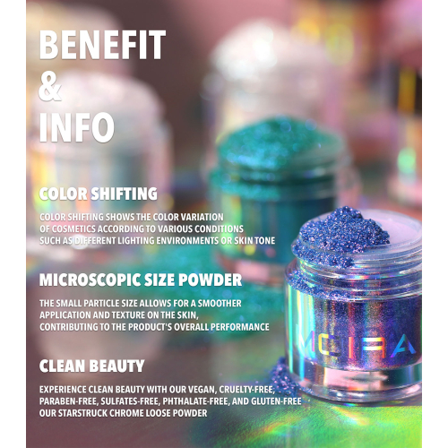 Moira – Lose Pigmente Starstruck Chrome Loose Powder - 006: Nomadic