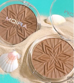 Moira – Bräunungspuder für Gesicht und Körper Sun Glow – 001: Sunkissed