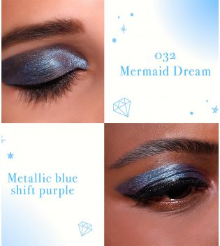 Moira – Diamond Daze Liquid Eyeshadow - 032: Mermaid Dream