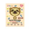 Montagne Jeunesse - 7th Heaven - Gesichtsmaske Animal Mask Faultierbär - Lotusblume und Blaubeere