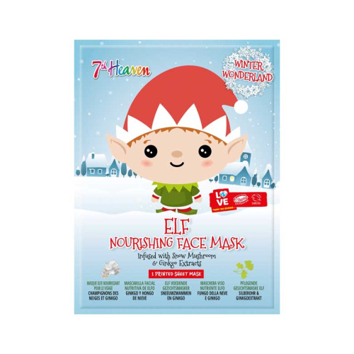 Montagne Jeunesse - 7th Heaven -  Pflegende Gesichtsmaske Winter Wonderland - Elf