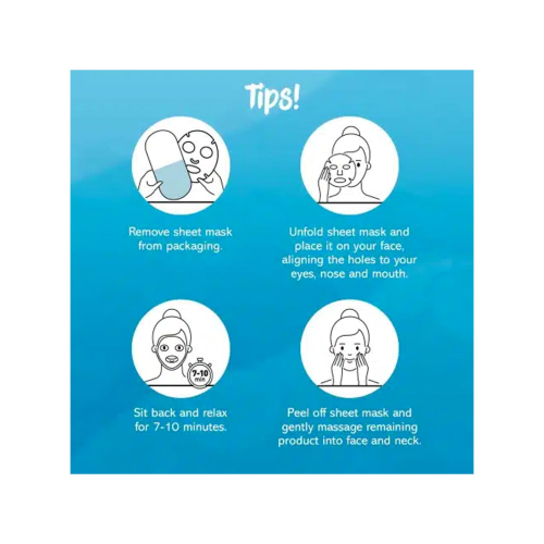 Montagne Jeunesse - 7th Heaven – Gesichtsmaske Nutriactive – Hyaluronsäure