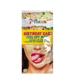 Montagne Jeunesse - 7th Heaven - Gesichtsmaske Peel Off Birthday Cake