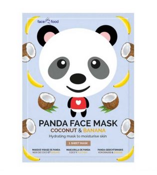 Montagne Jeunesse - Face Food Panda Maske - Coconut & Banana