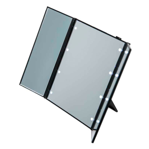 MQBeauty - Reisespiegel mit LED-Beleuchtung