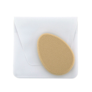 Mya - Schwamm Träne Nitril für Make-up oder Creme + Tasche - Brown