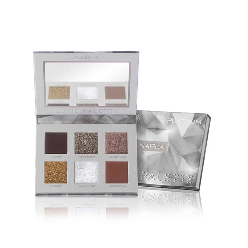Nabla - *Cutie Collection* - Lidschatten-Palette Cutie Palette - Platinum