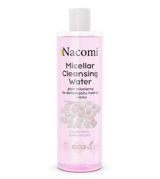 Nacomi - Reinigendes Mizellenwasser - Verkleinert die Poren