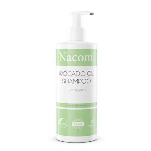 Nacomi - Shampoo mit Avocadoöl und Keratin