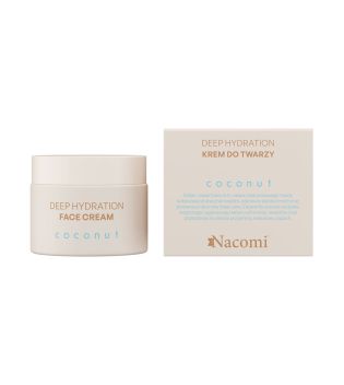 Nacomi - *Deep Hydration* – Feuchtigkeitsspendende Gesichtscreme mit Kokosnuss