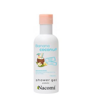 Nacomi - Glättendes Duschgel - Banane und Kokosnuss
