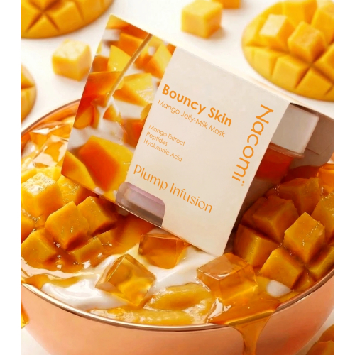 Nacomi - Gesichtsmaske Jelly Bouncy Skin - Mango Mik