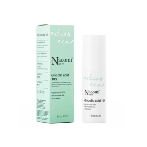 Nacomi - *Next Level* - Glykolsäureserum 10% Adiós Acné