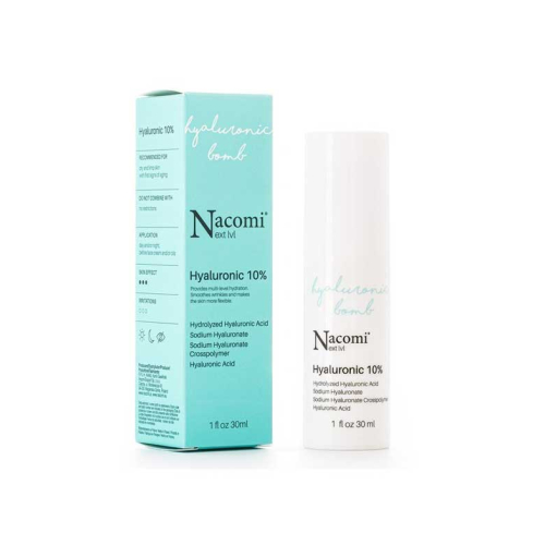 Nacomi - * Next Level * - Hyaluronsäureserum 10% Hyaluronic Bomb